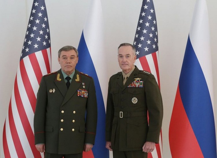 Chiefs of US, Russia general staffs agree to work to reduce tensions